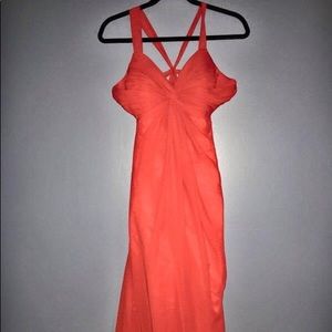 Red Prom/Formal Dress with slit